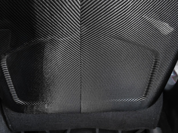 2016+ CADILLAC CTS-V3  | RECARO CARBON FIBER SEAT REAR PANEL COVER REPLACEMENT (DRIVER AND PASSENGER)